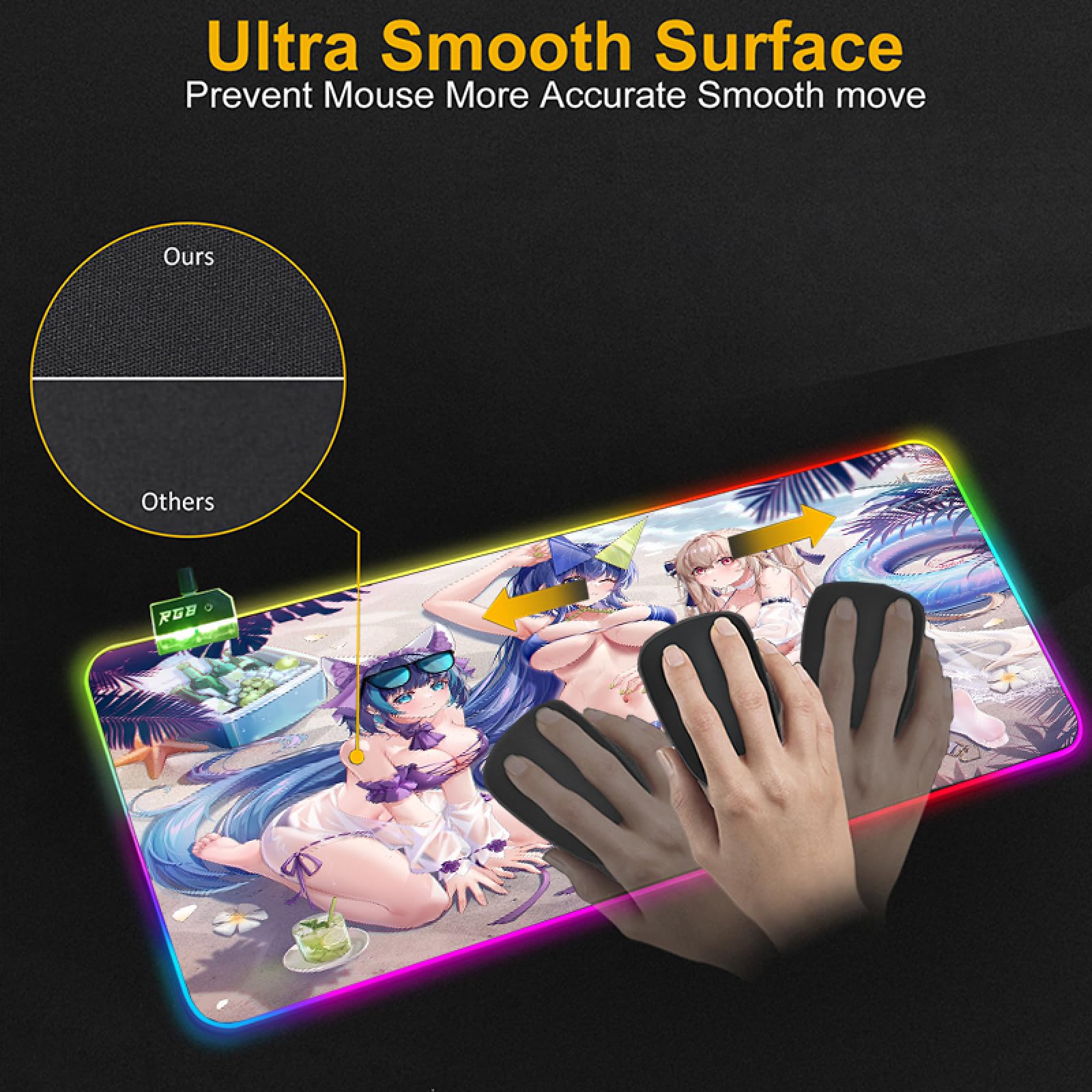 Amazon.co.jp: DeGateマウスパッド セクシー ビキニ ガールズ